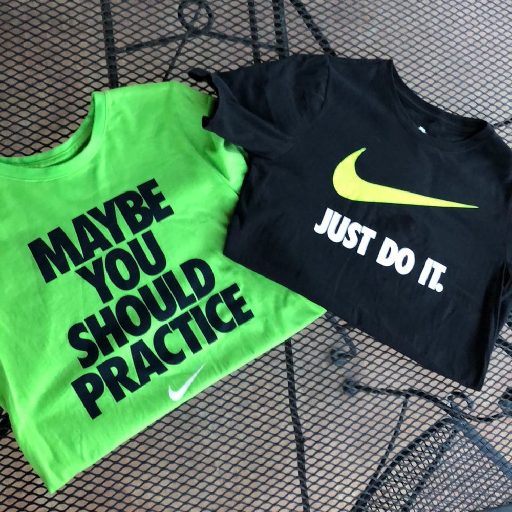 2 Boys The Nike Tee shirts:  Nike T-shirts
